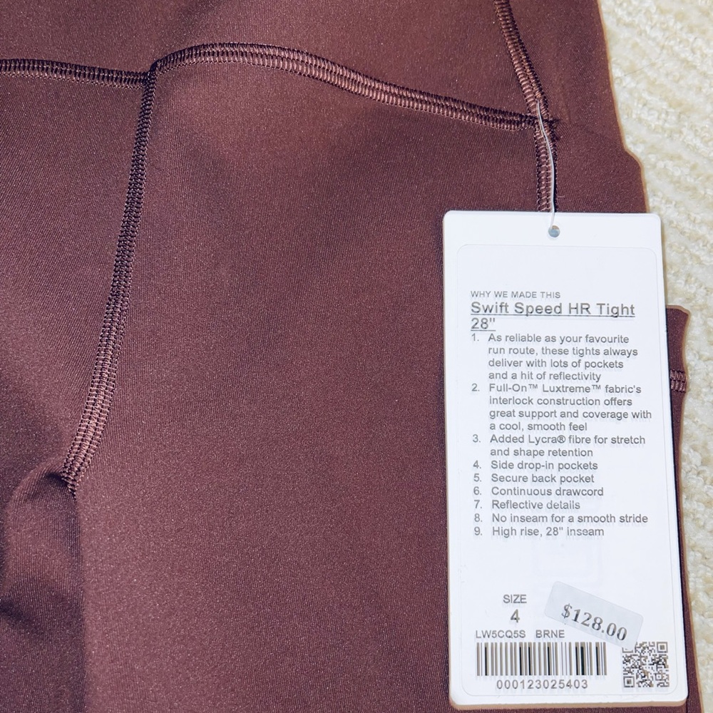 NWT  Lululemon Swift Speed High-Rise Tight 28" - Picture 15 of 16